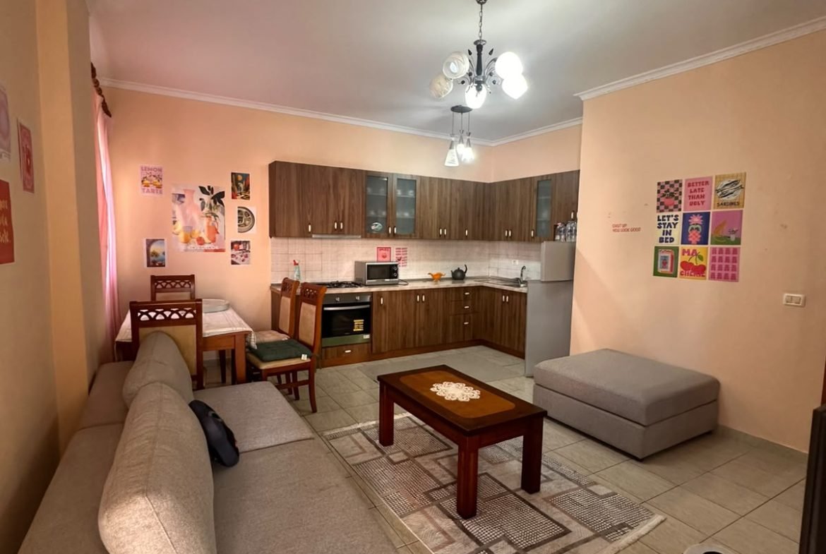 2+1 apartment for rent in Kazazi, Durrës