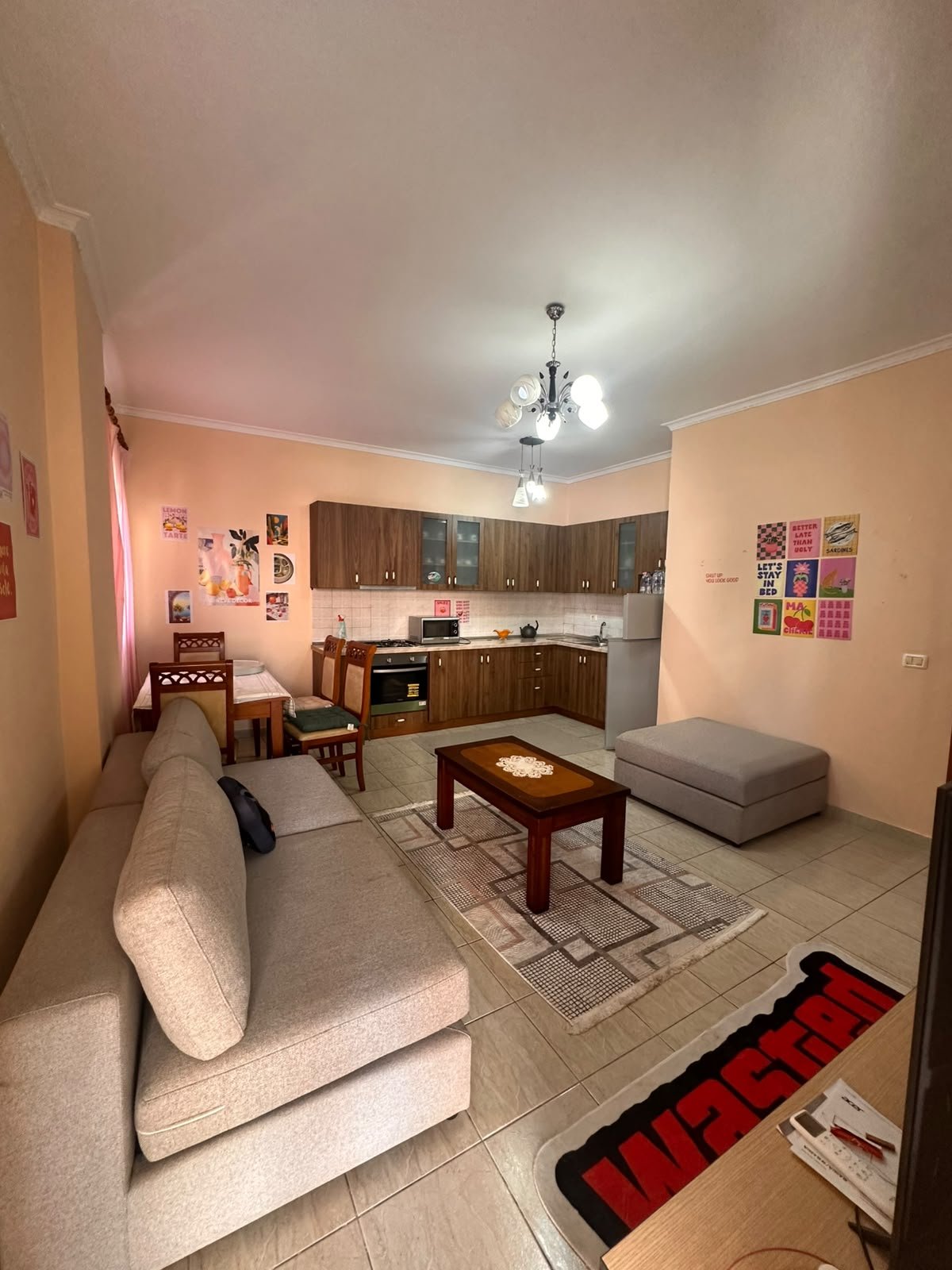 2+1 apartment for rent in Kazazi, Durrës