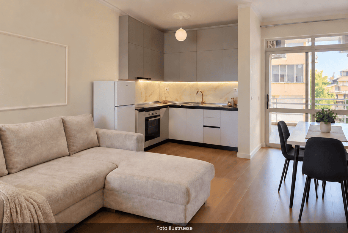 1+1 apartment for rent in Plazh Market, Durrës