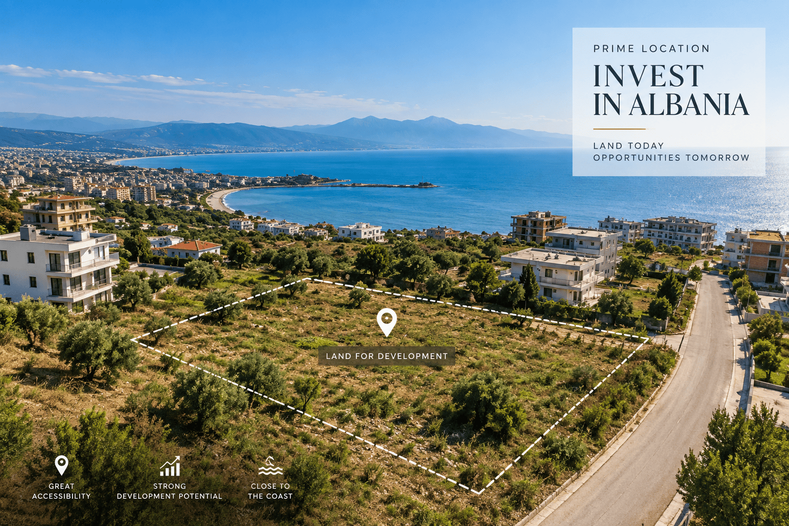 Land investment and development opportunities in Albania