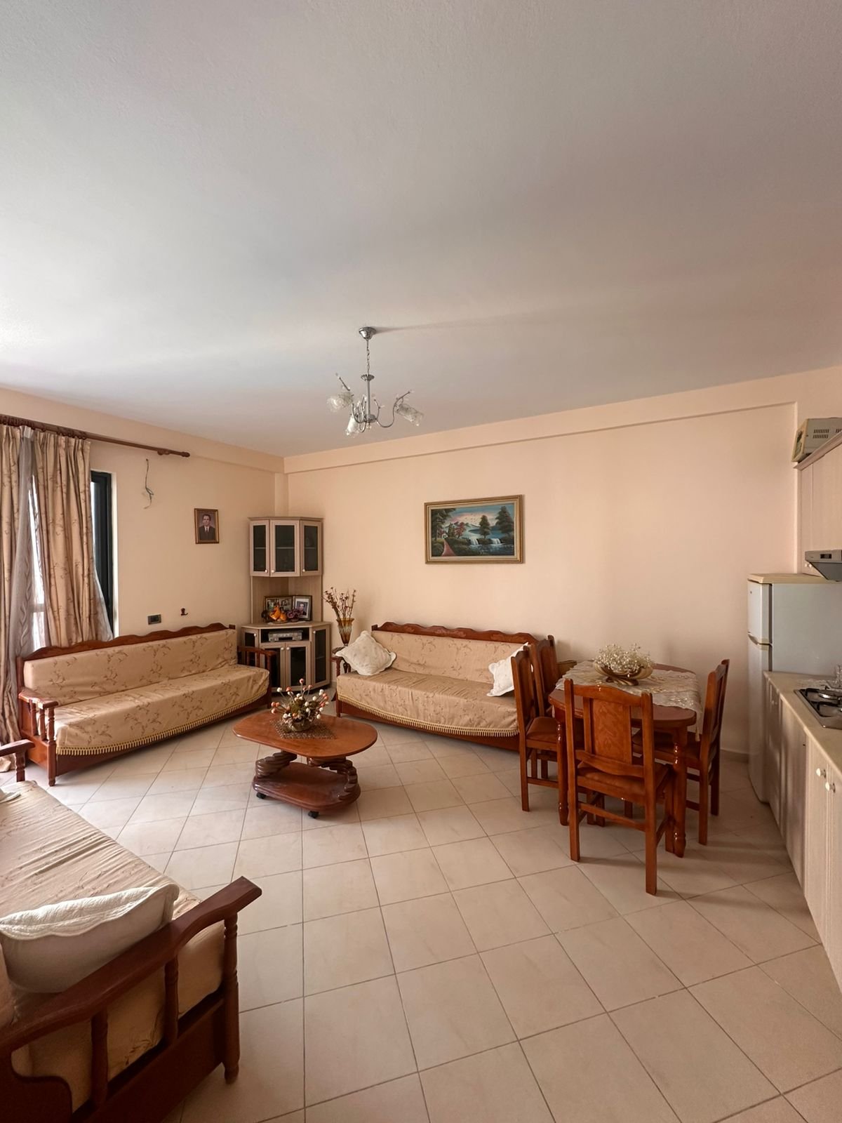 2+1 apartment floor plan in Mali i Robit