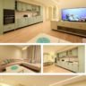 1+1 apartment for rent on the 16th floor of Rajfi Building on Taulantia Boulevard, Durrës