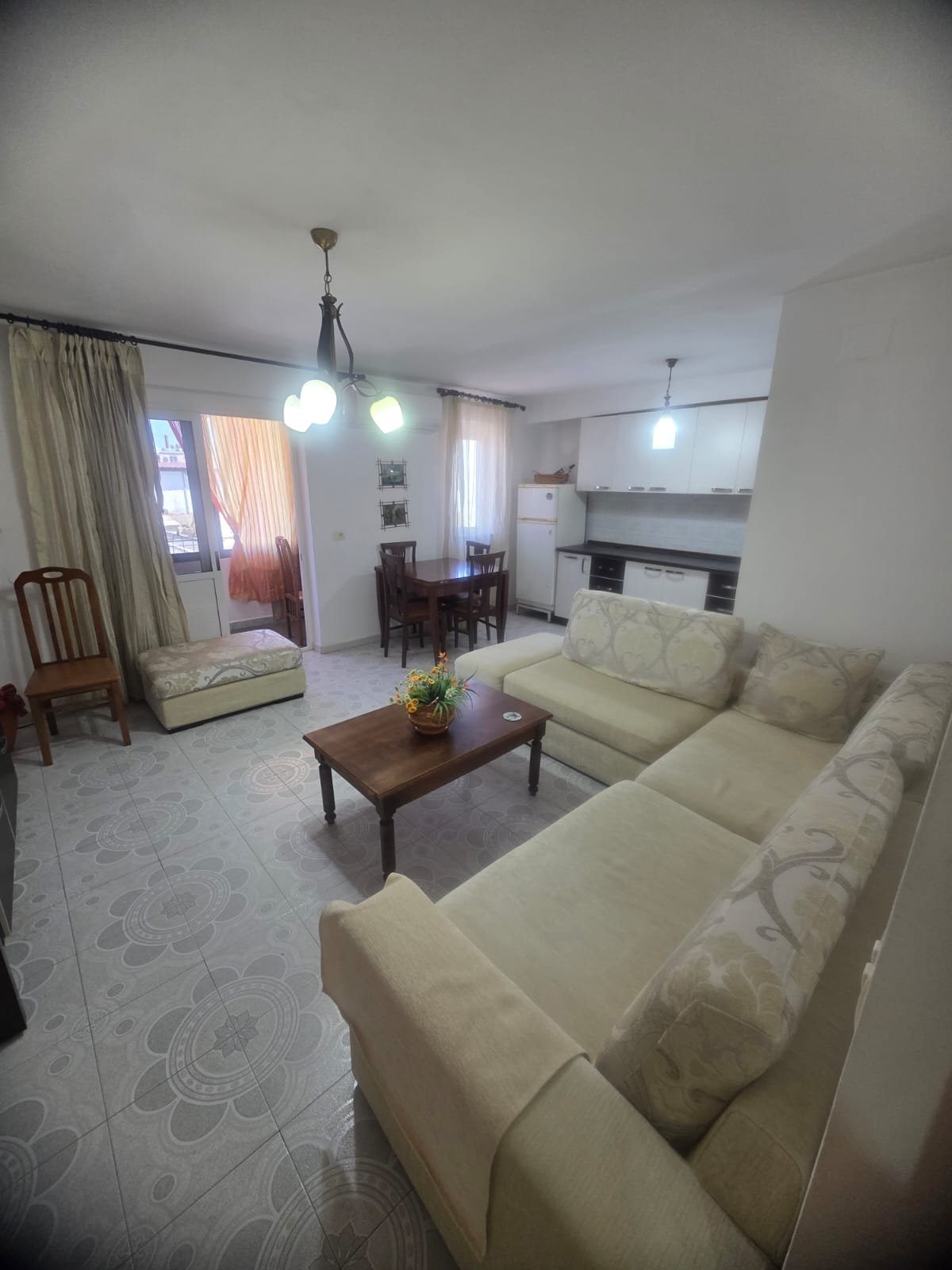 1+1 apartment for rent near Diambe in the Hospital area of Durrës